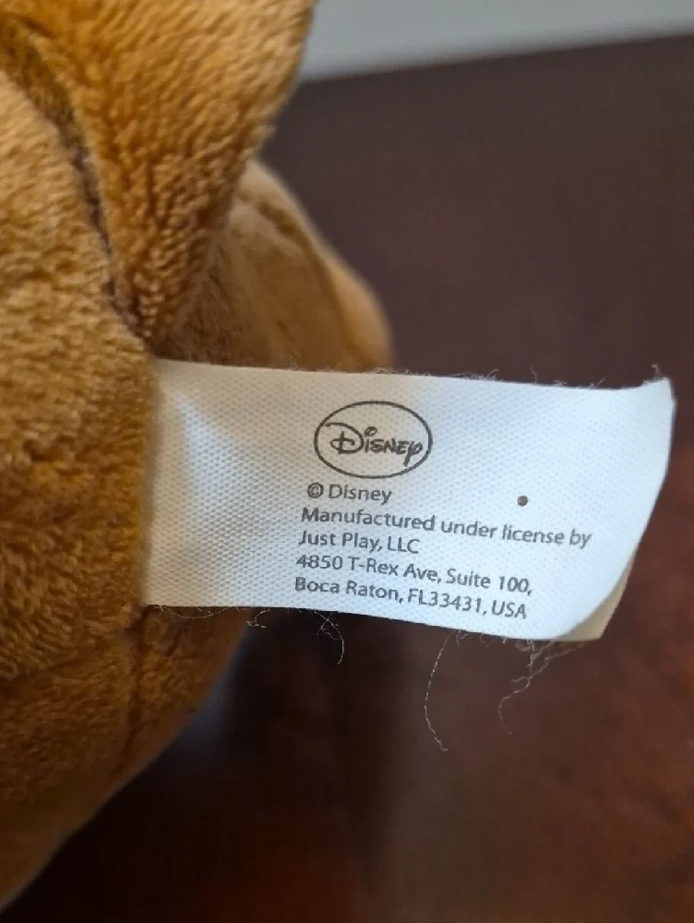Disney Just Play Doc Mcstuffins Findo Barking Brown Dog Plush